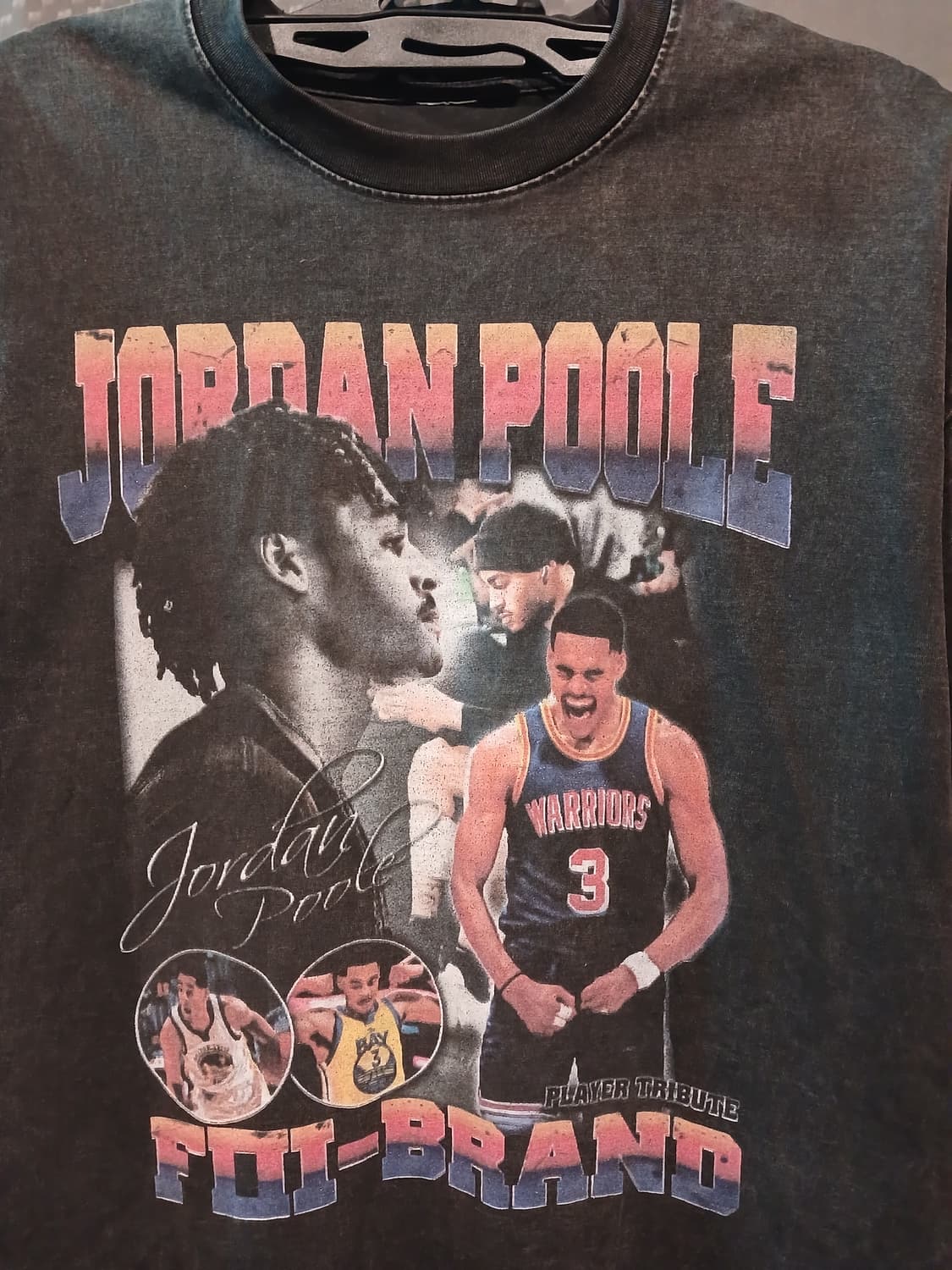 조던 풀 선수의 플레이어 트리뷰트 빈티지 워싱 반팔 티셔츠 상품이미지2