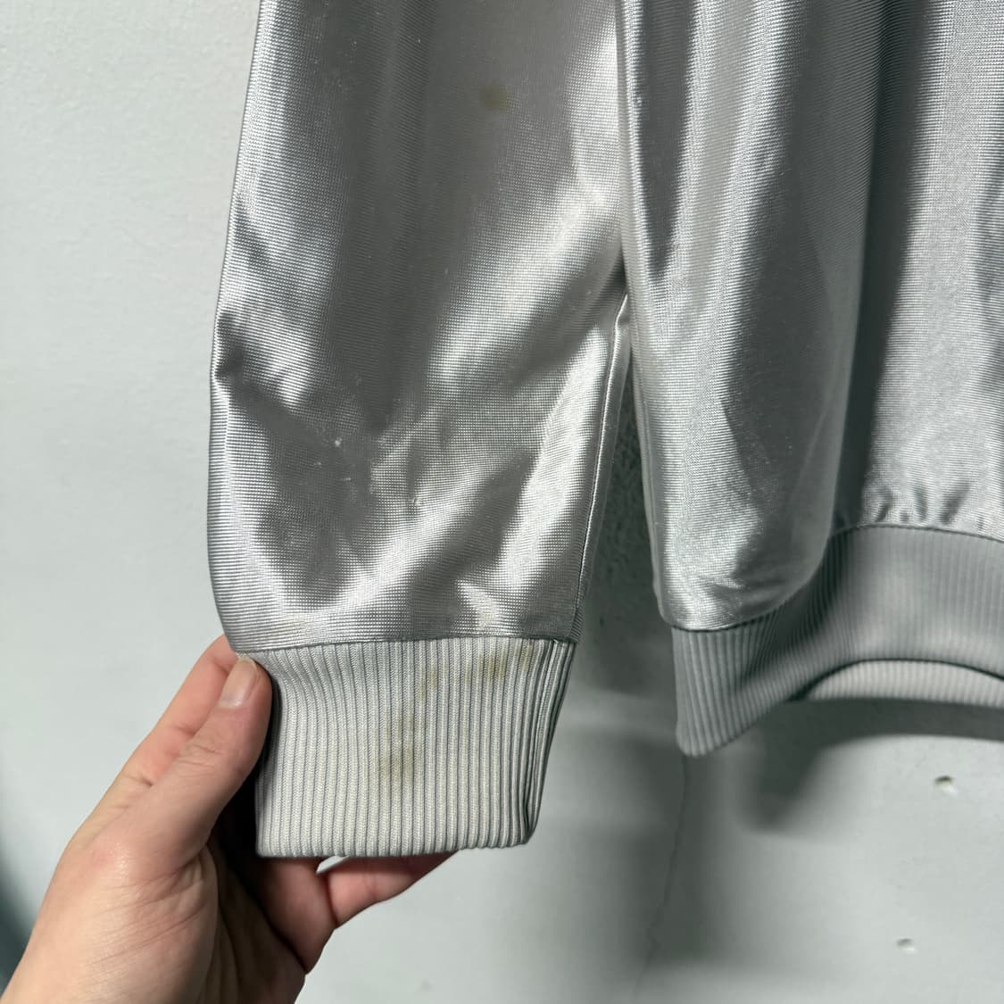 아디다스 파이어버드 40주년 리미티드 실버 저지 자켓 상품이미지7