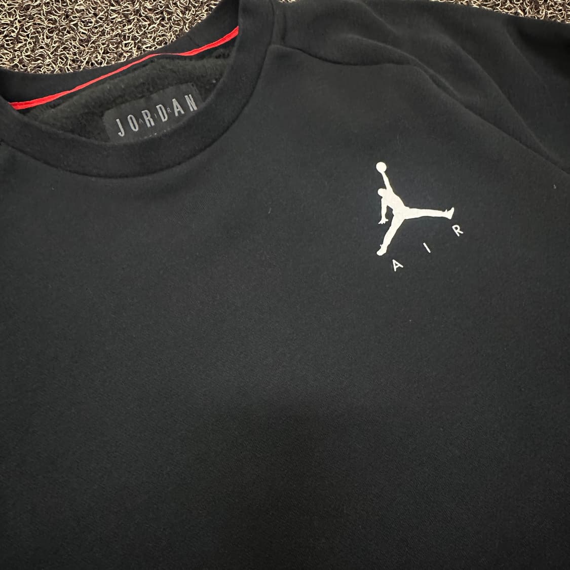 NIKE 나이키 조던 기모 긴팔티셔츠 블랙 S 상품이미지3