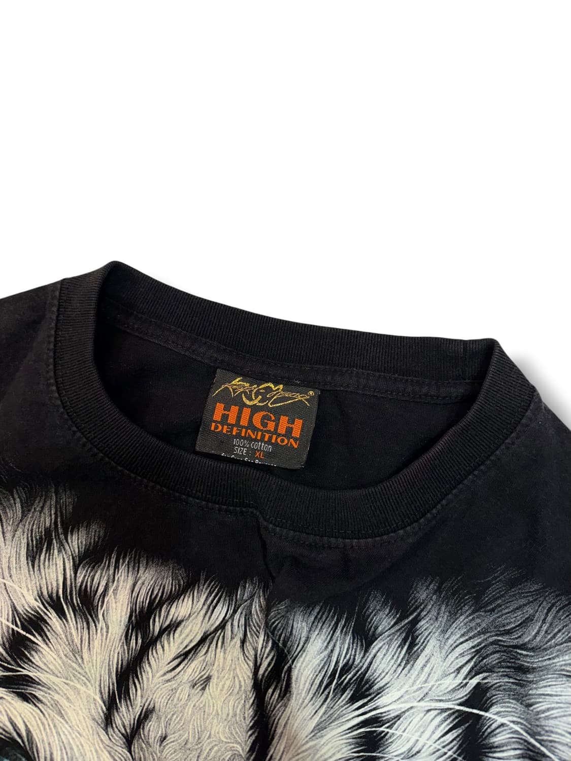 하이데피니션 백호 프린팅 티셔츠 (XL)  상품이미지4