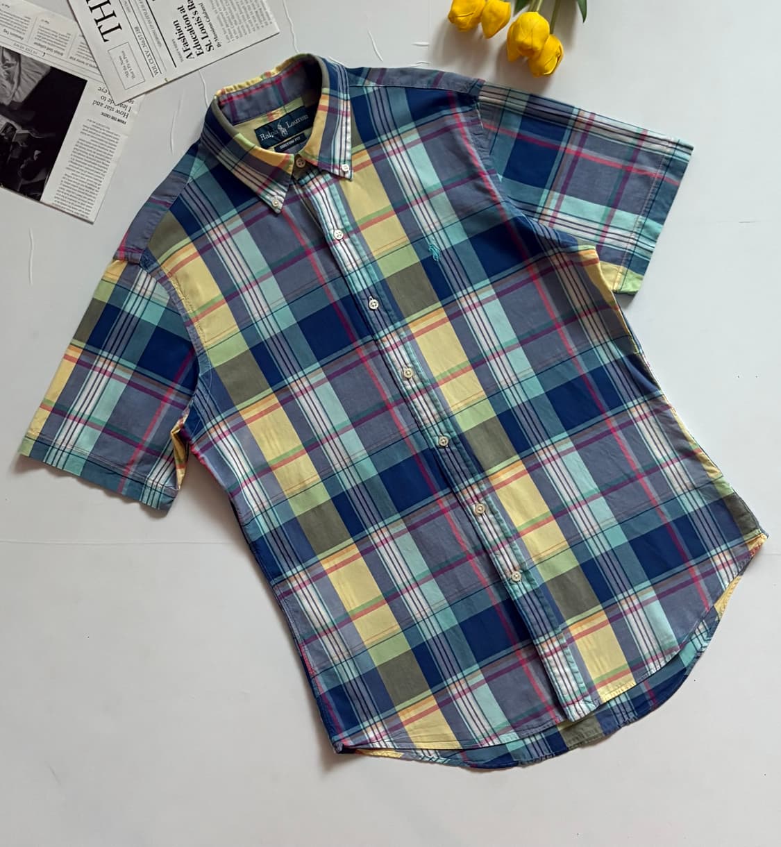 Polo 폴로랄프로렌 마드라스 체크 셔츠 상품이미지1