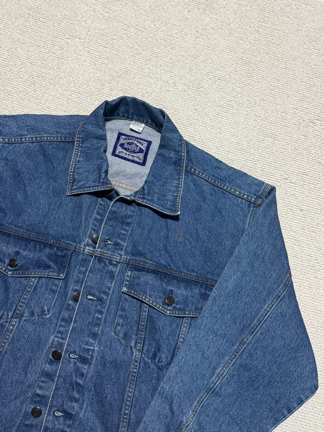 00s HardRock Cafe 하드락카페 타입3 데님자켓 L 상품이미지2