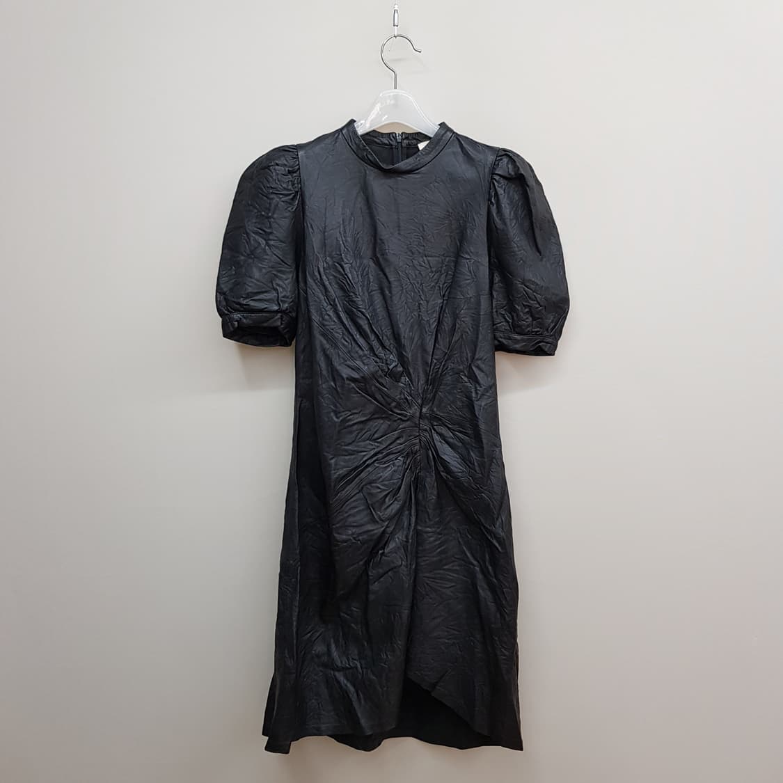 쟈딕앤볼테르 램스킨 셔링 반팔 원피스 S사이즈 상품이미지2