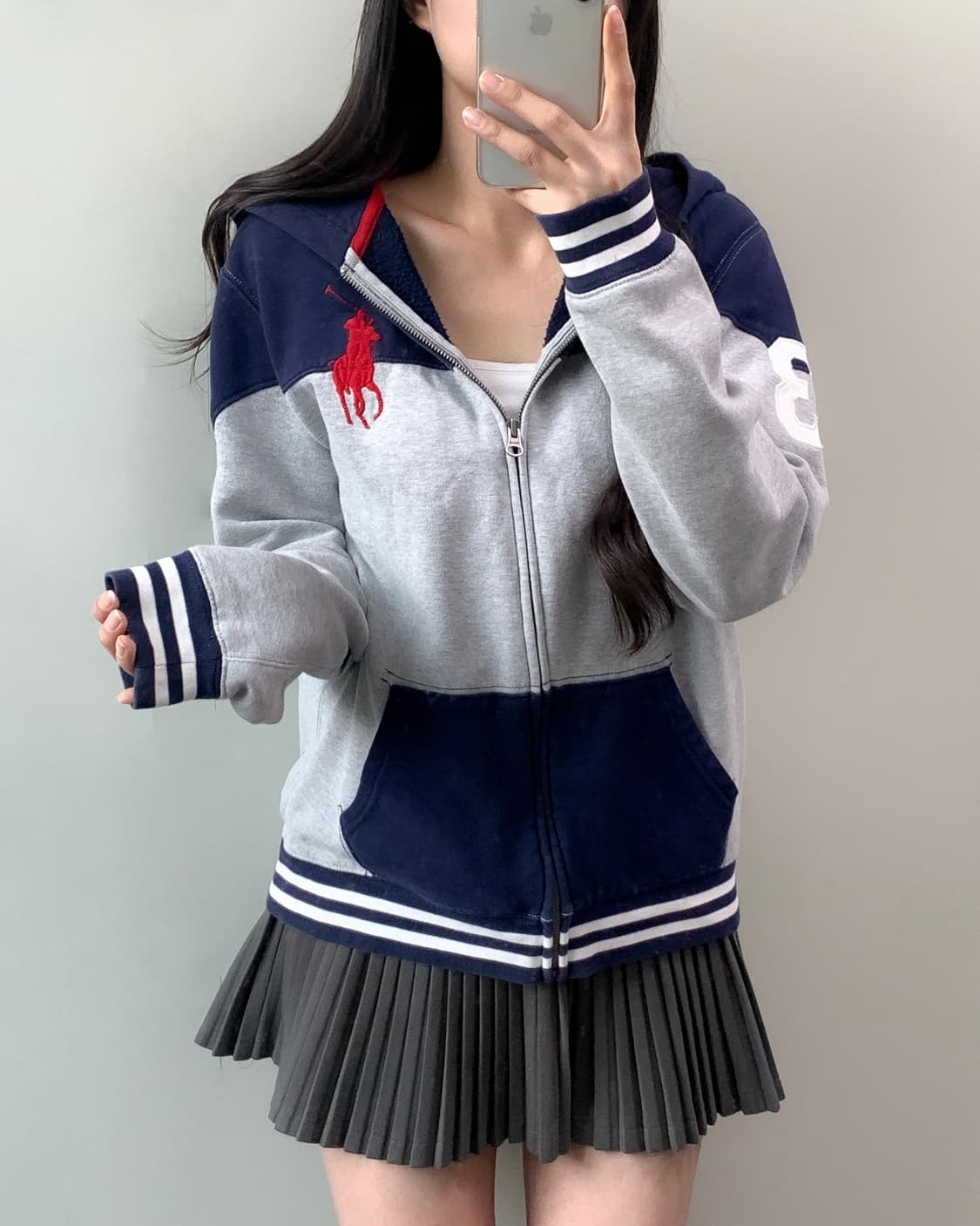 폴로 빅포니 후드집업 상품이미지1