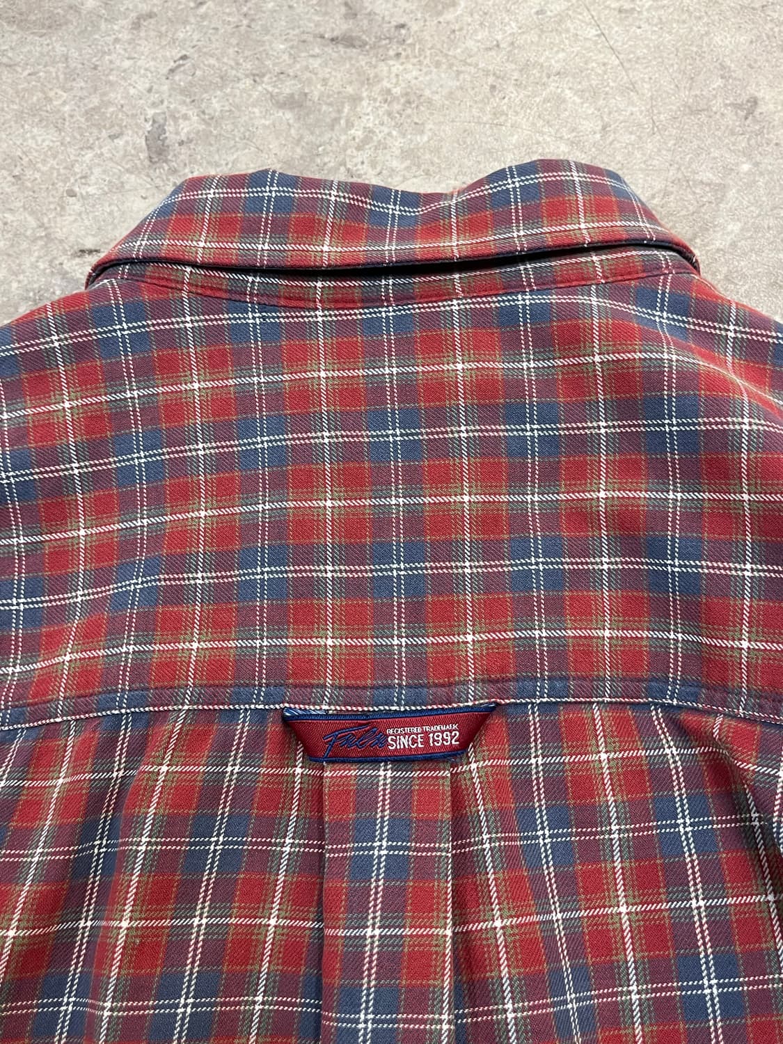 후부 체크 셔츠 레드 105 #csz2961 상품이미지7