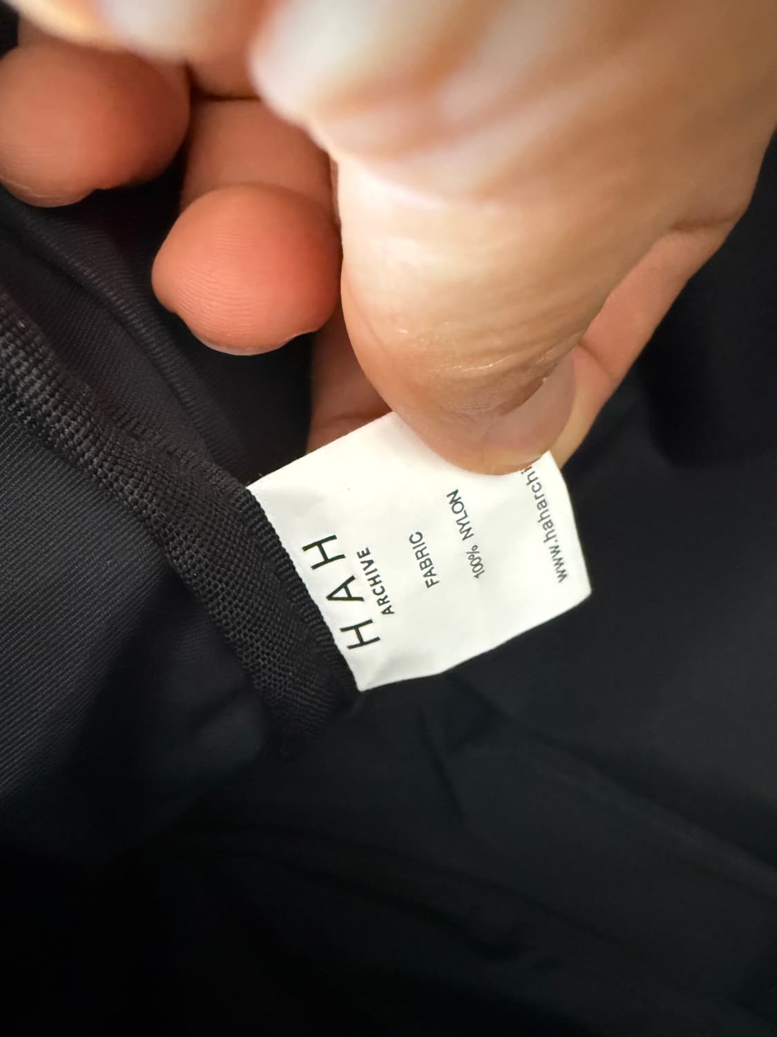 하아카이브(HAH ARCHIVE) 나일론 메신져백 상품이미지8