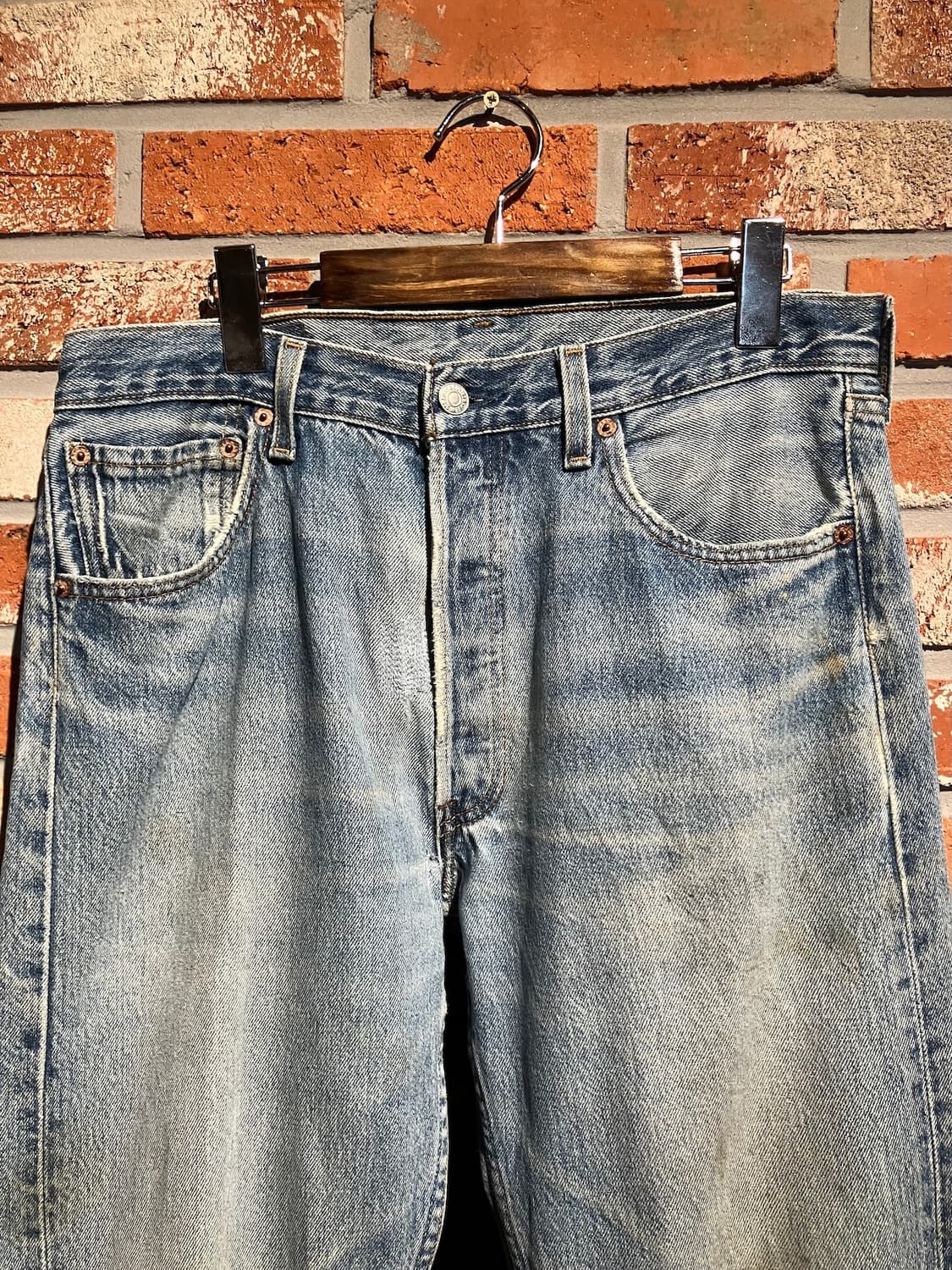 90s USA 빈티지 리바이스 501 데님 팬츠 상품이미지3