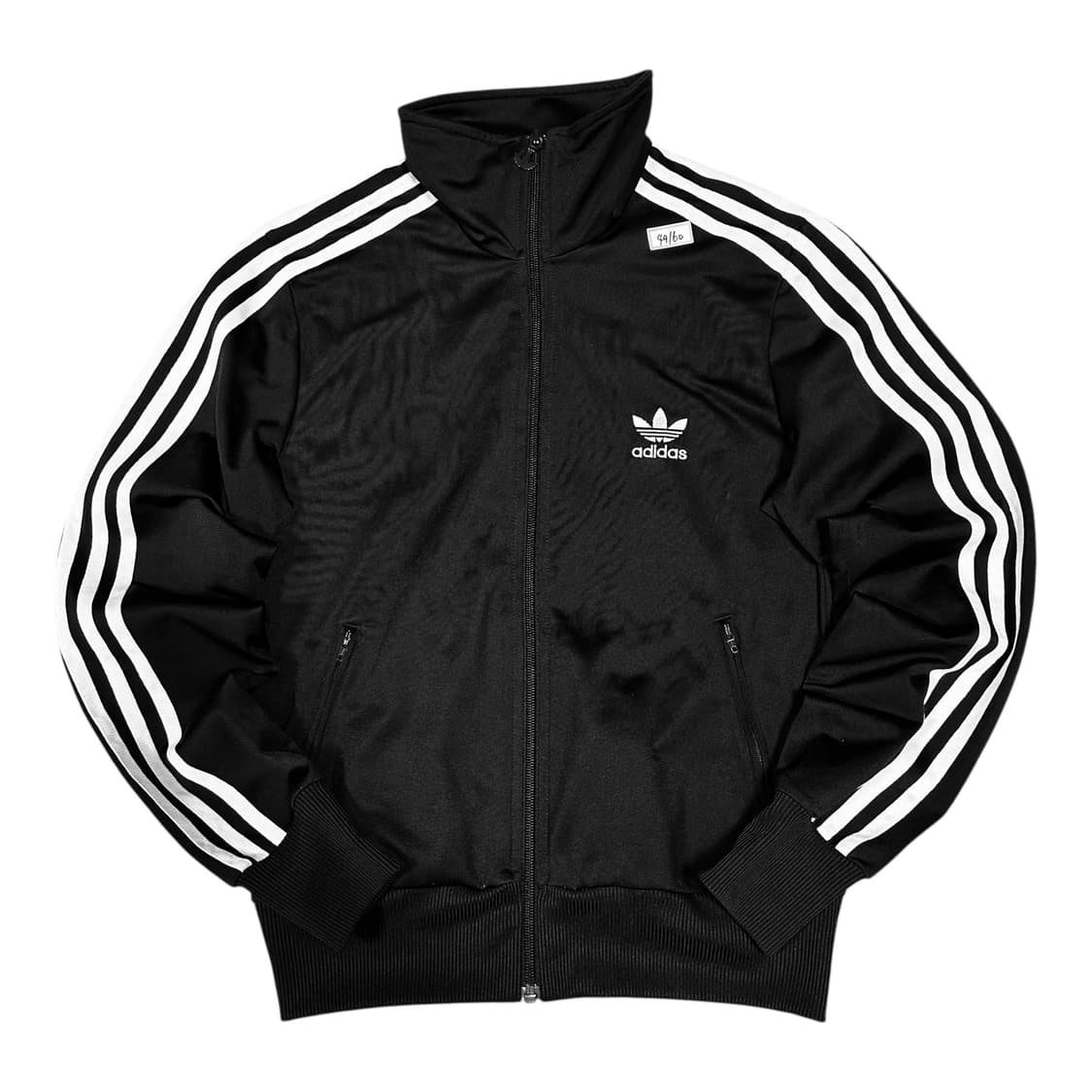 ✨ (바배) 아디다스 파이어버드 빅로고 블랙 트랙탑 져지 상품이미지2