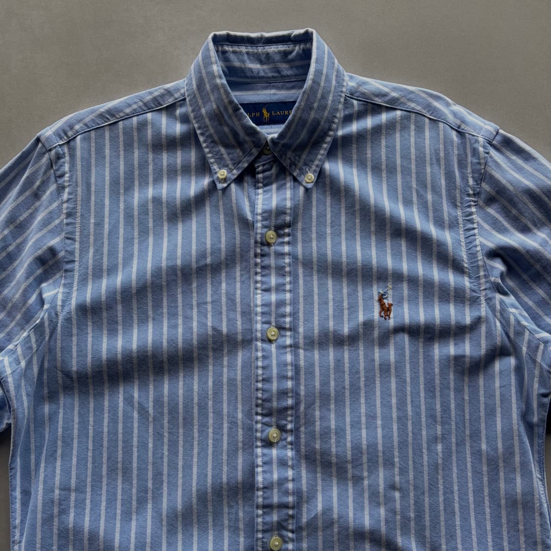 [S]폴로 랄프로렌 클래식 스트라이프 옥스포드 셔츠 상품이미지4