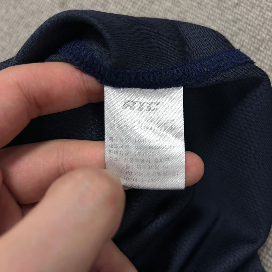 롯데자이언츠 한동희 원정 유니폼(S) 상품이미지3