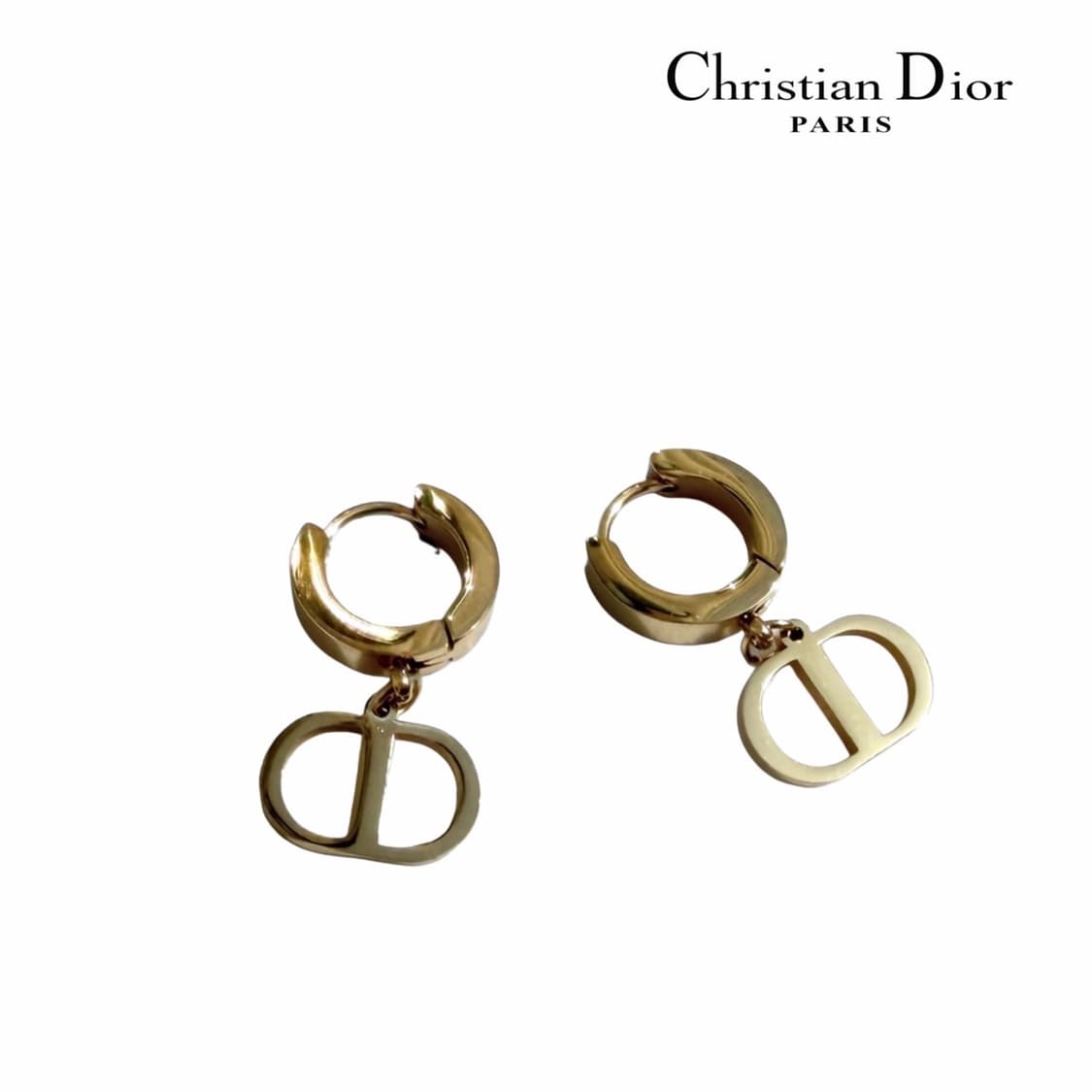 디올 골드 심플 아어링 상품이미지1