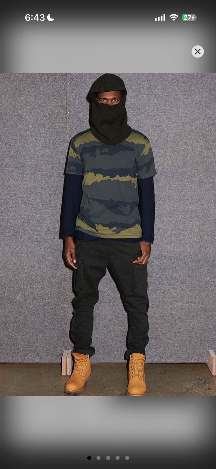 구해요))) 14aw 칸예 아페세 스키마스크 상품이미지1