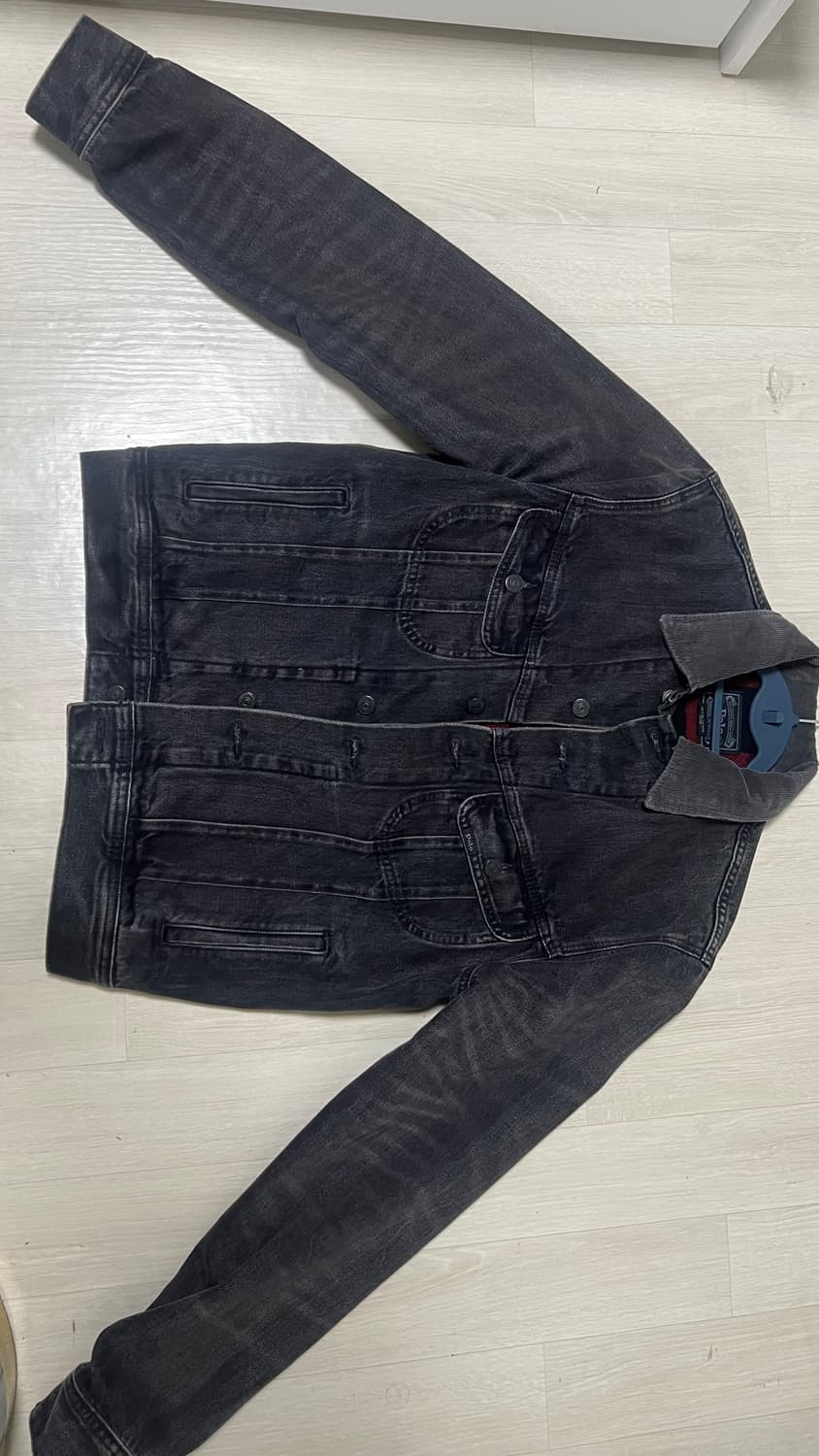 폴로 트러커 흑청 s사이즈팝니다 상품이미지1