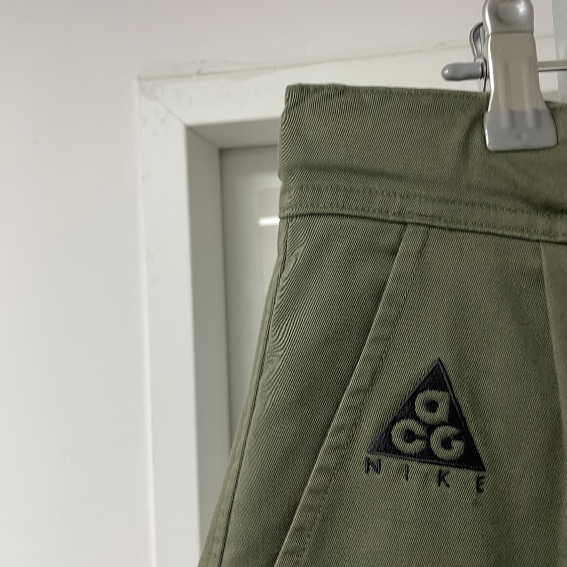 나이키 acg 카고 조거 팬츠 카키 M 상품이미지4