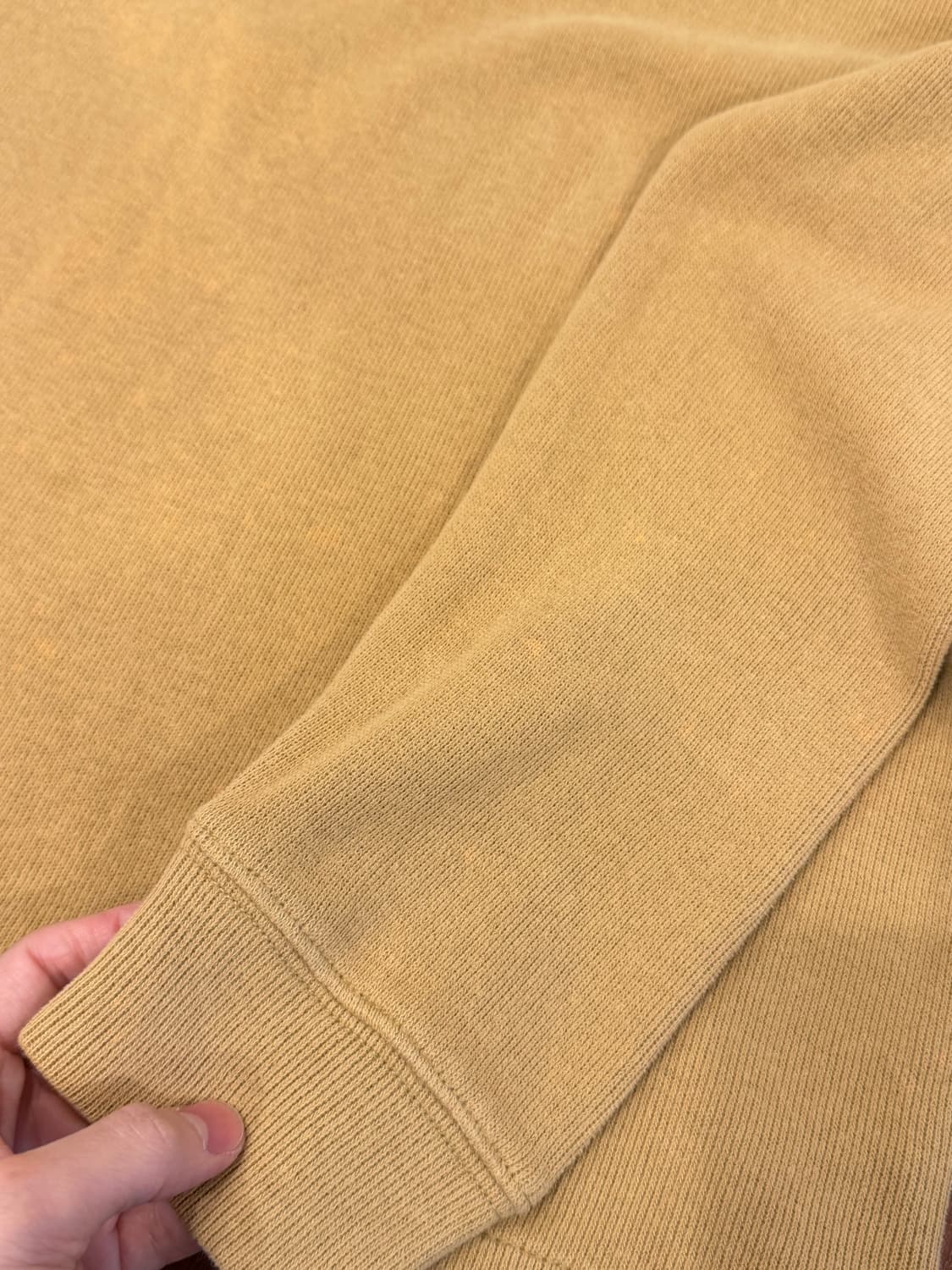 Polo RL 폴로 랄프로렌 하프넥 쿼터 집업 니트 (beige) 상품이미지8