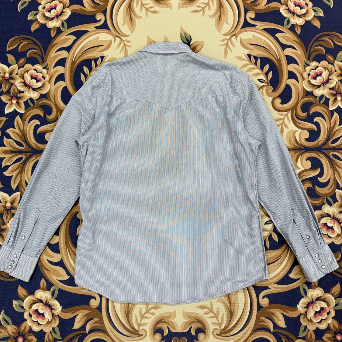 (L)00s 폴로 랄프로렌 폴로진스 스트라이프 웨스턴 셔츠 상품이미지6