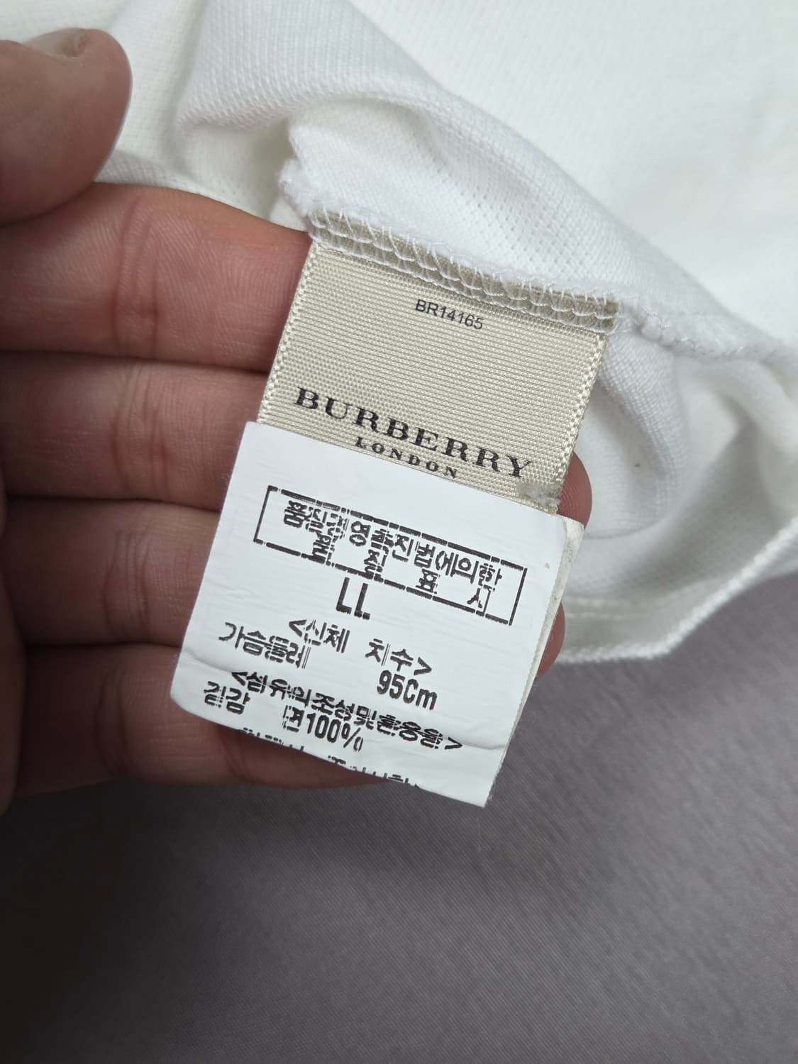 [버버리] 노바체크 카라 반팔 폴로 셔츠 | S00094 상품이미지4