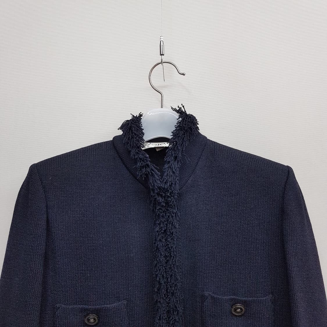 STJOHN 센죤 프린지 트리밍 롱 니트 코트 4사이즈 상품이미지2