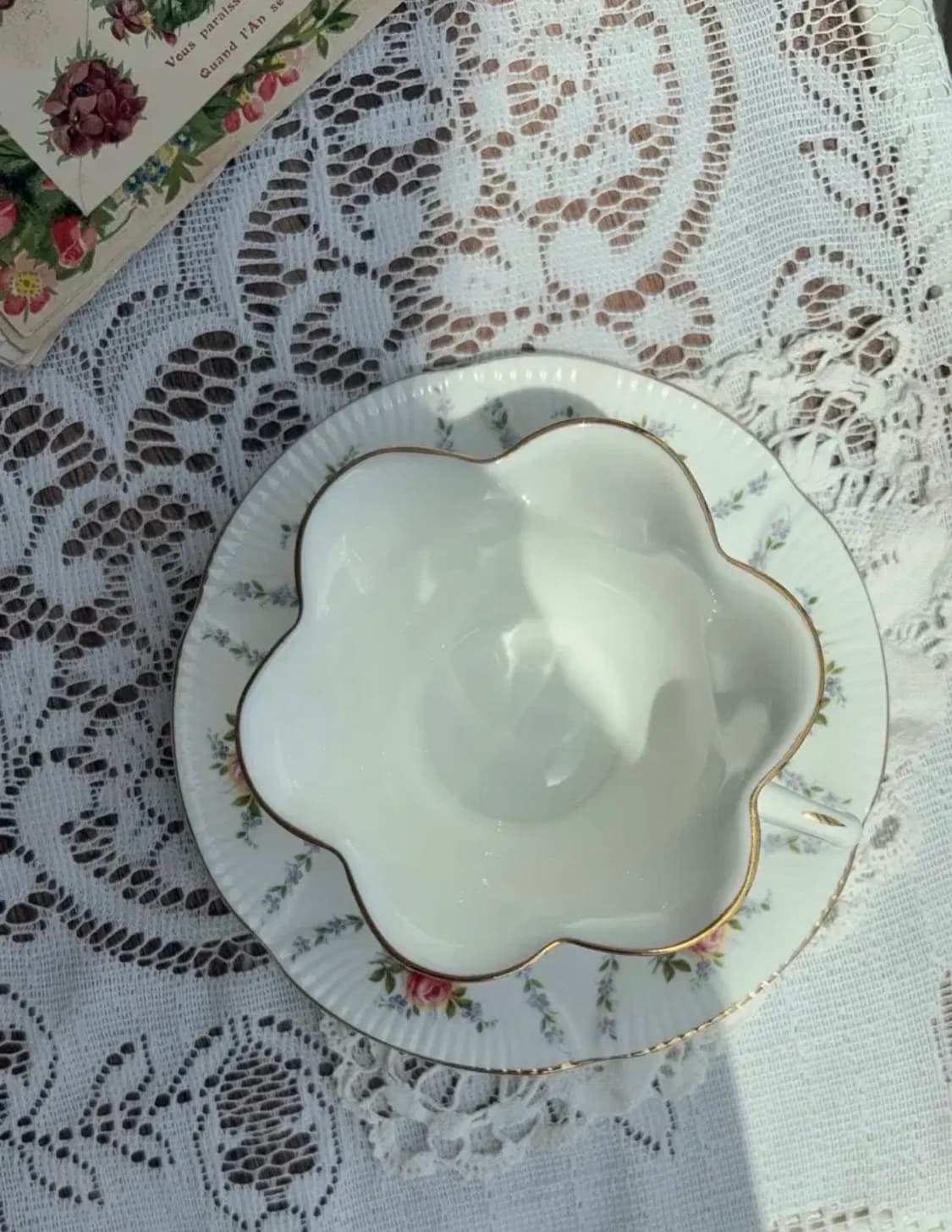 영국 빈티지 스태포드셔+로얄알버트 미뉴엣 데인티 듀오 상품이미지3