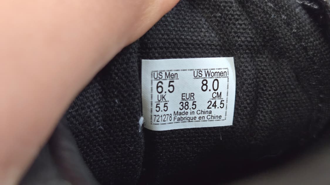 245 반스 올드스쿨 플레임 블랙 상품이미지10