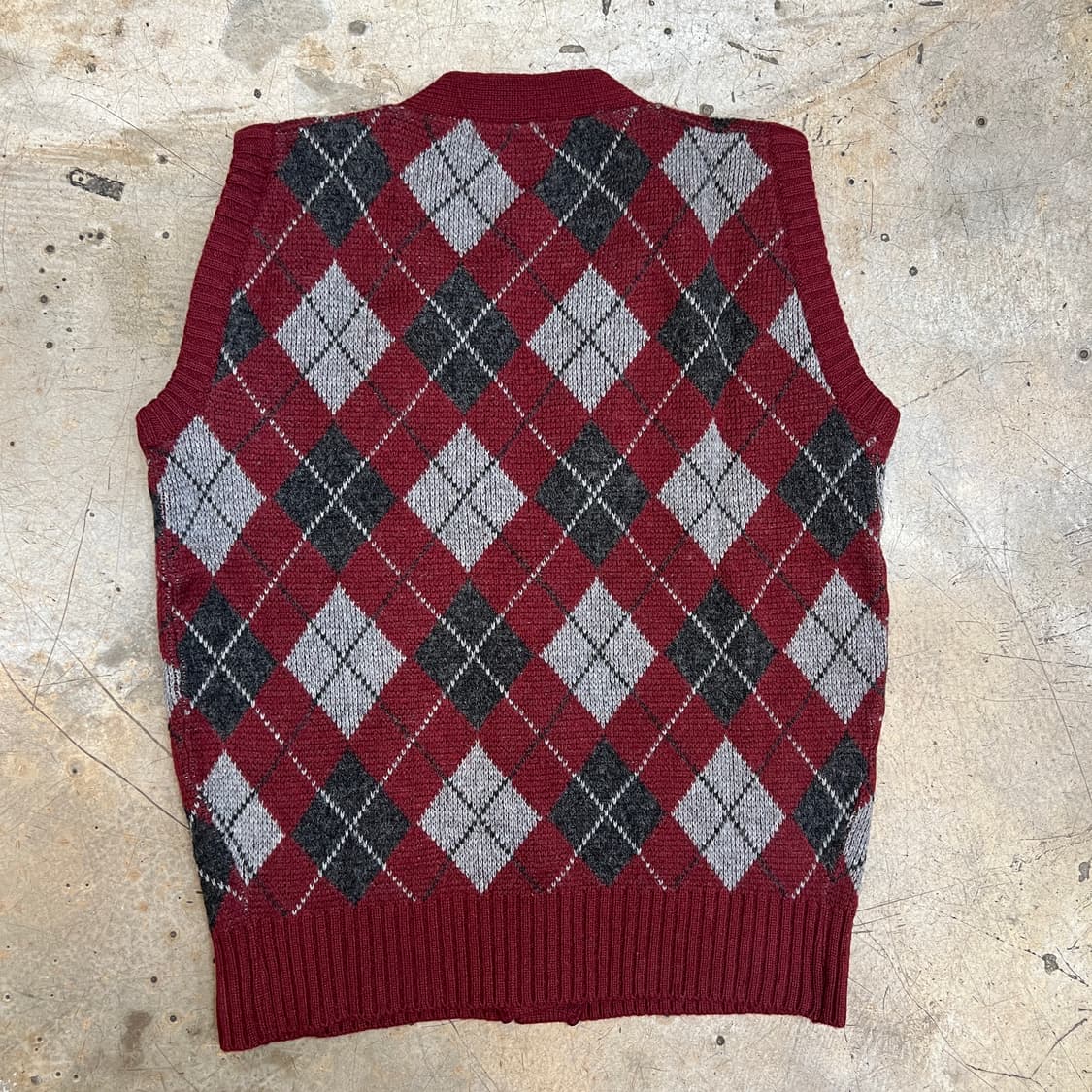 빈티지 아가일 베스트 상품이미지5