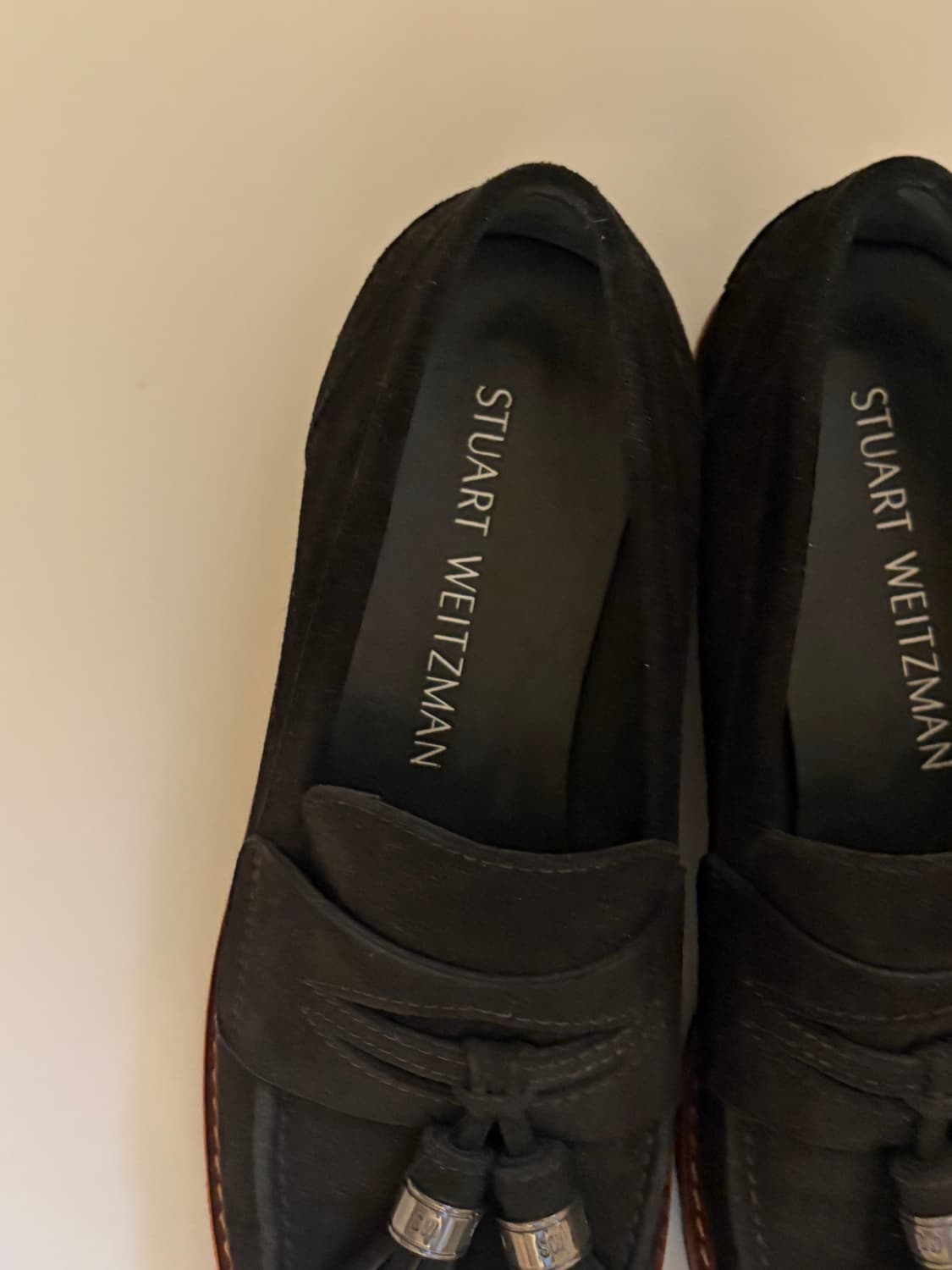 stuart  weitzman 스웨이드 태슬로퍼 225 상품이미지2