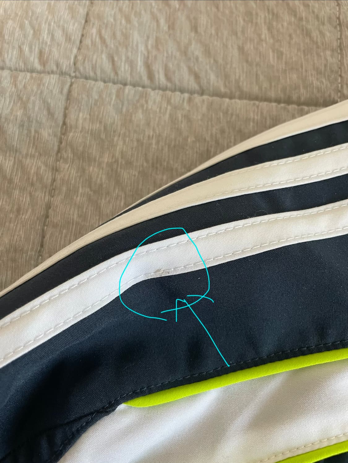 아디다스 레알 마드리드 UBP 트랙탑 네이비(m) 상품이미지2