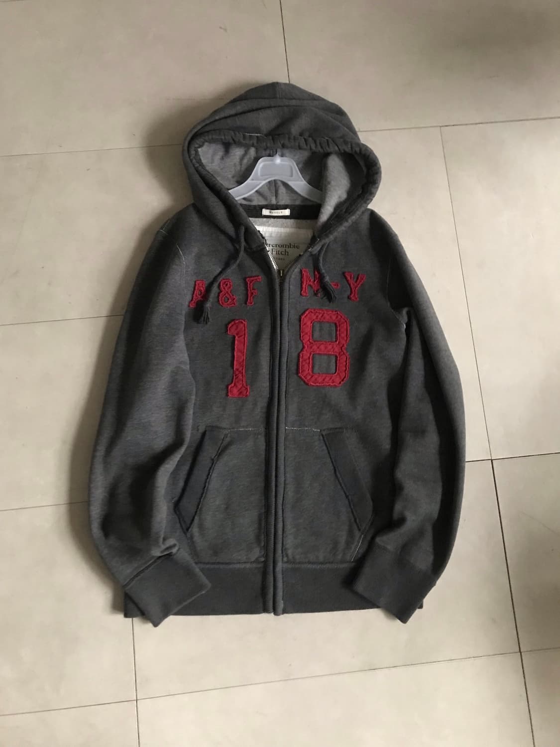 아베크롬비 그레이 후드집업 상품이미지8