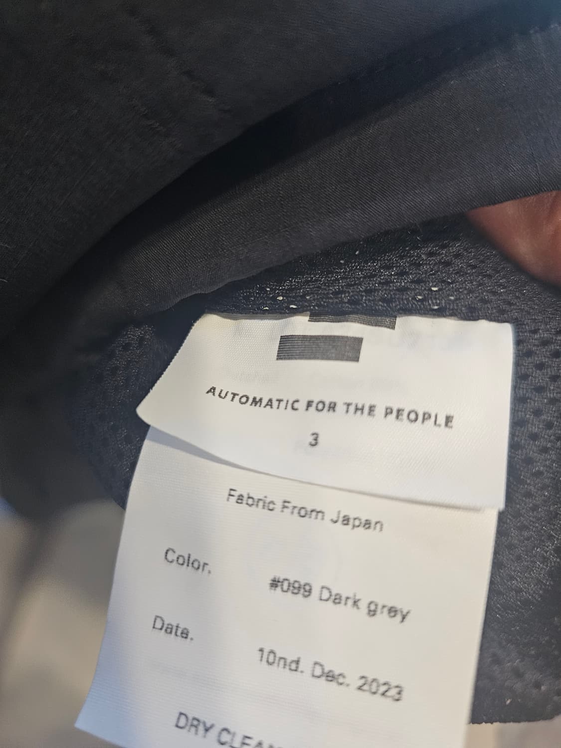 [3] 오토매틱포더피플 TECHNICAL TRAINING ZIP-UP 상품이미지5