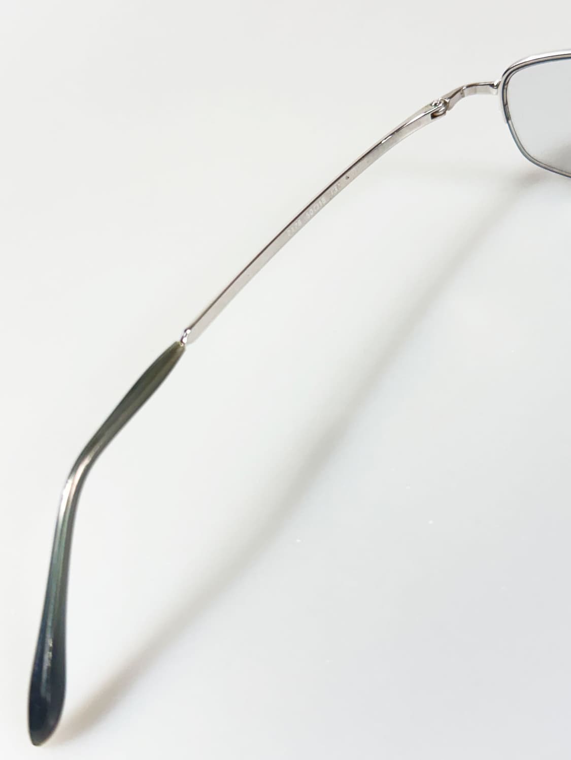 SEMONEMO 실버 반무테 스퀘어 메탈 빈티지 안경 상품이미지7
