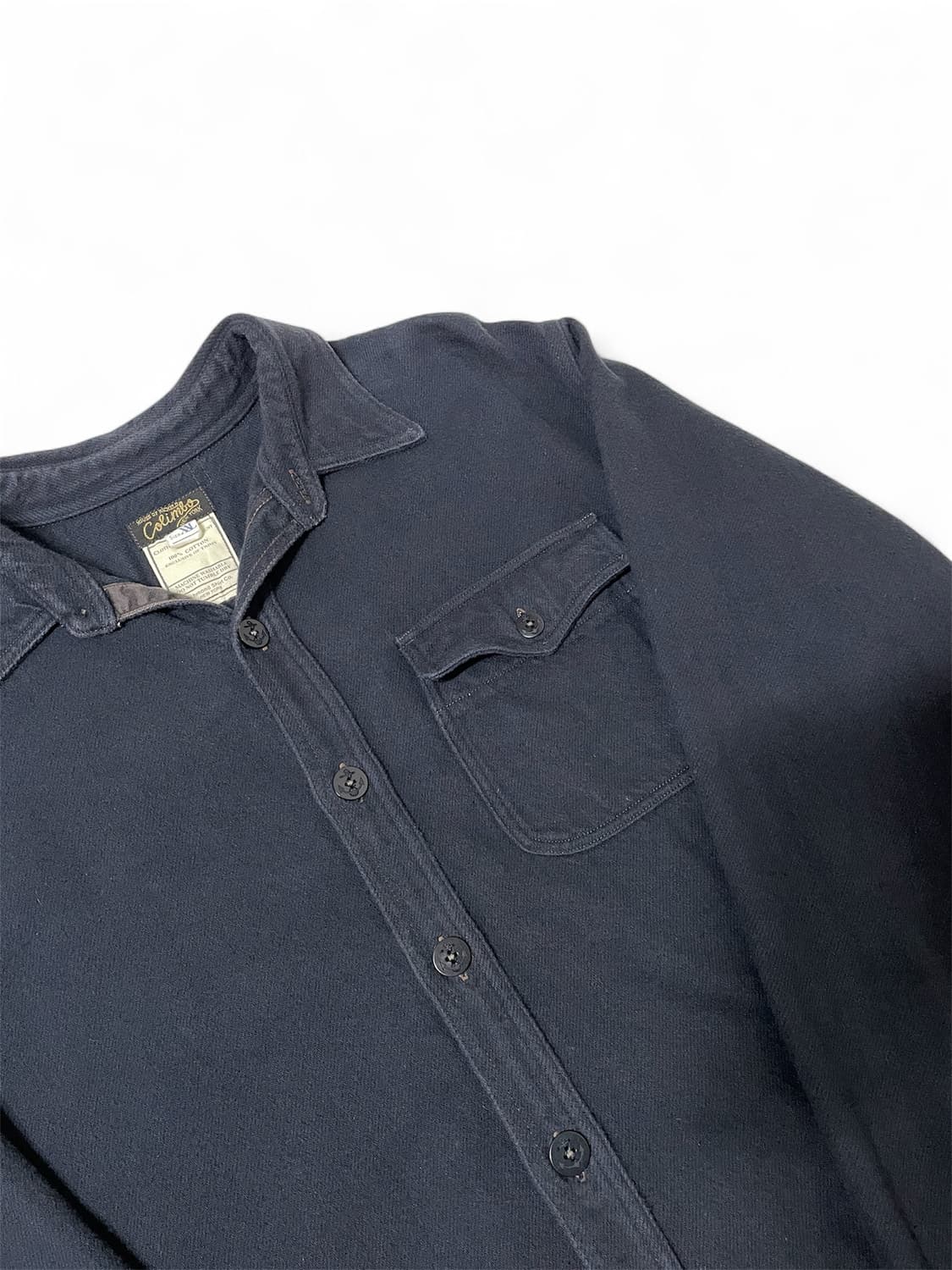 Colimbo Flannel C.P.O Shirts Navy XXL 상품이미지5