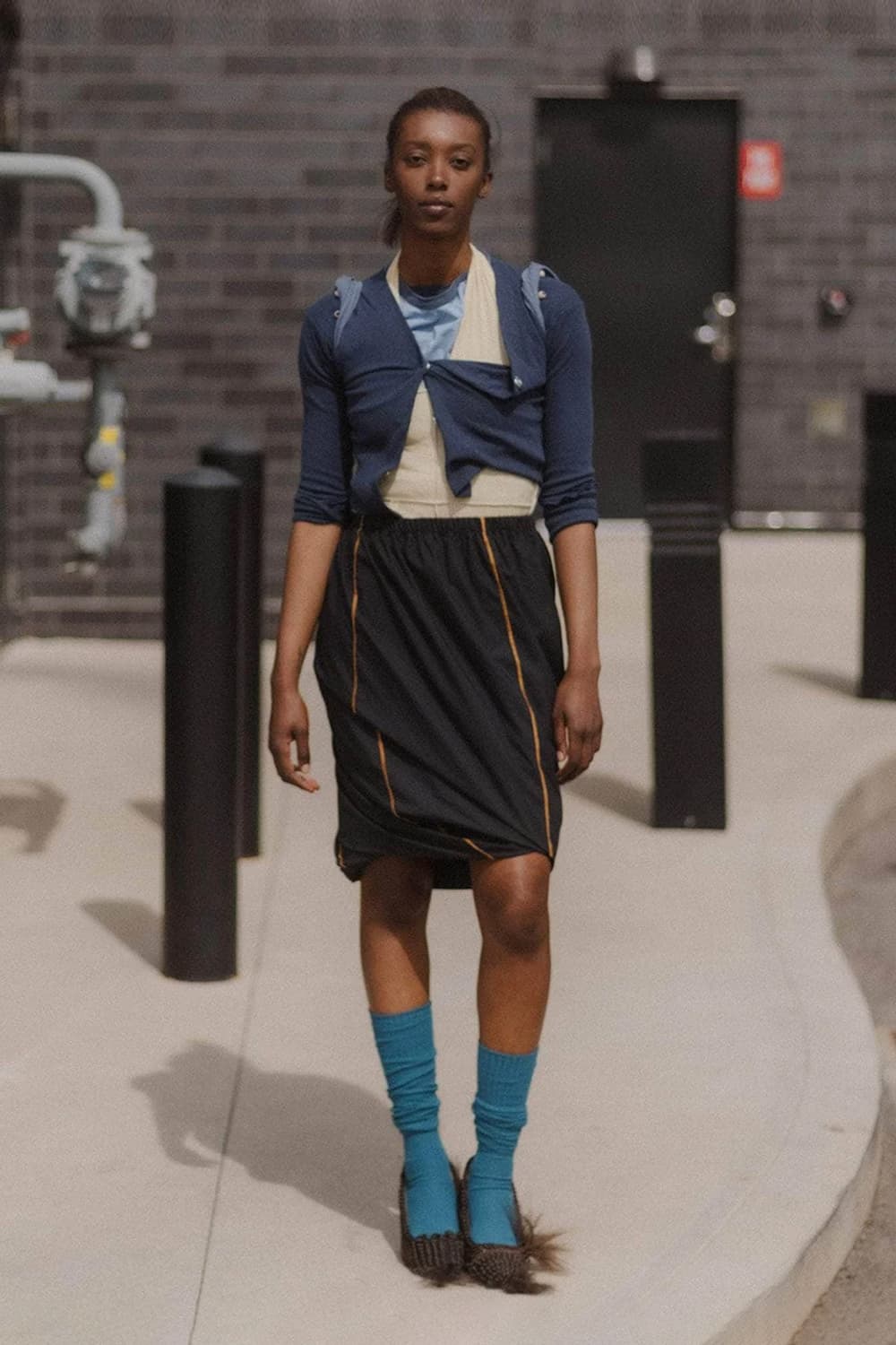 [XS,S]베이스레인지 Turn 스커트 상품이미지5