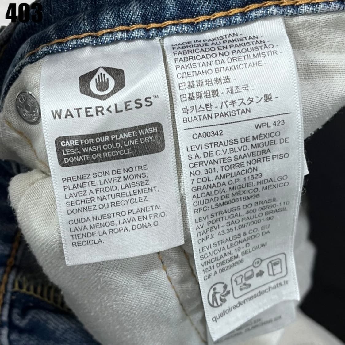 리바이스 청바지 데님  상품이미지2