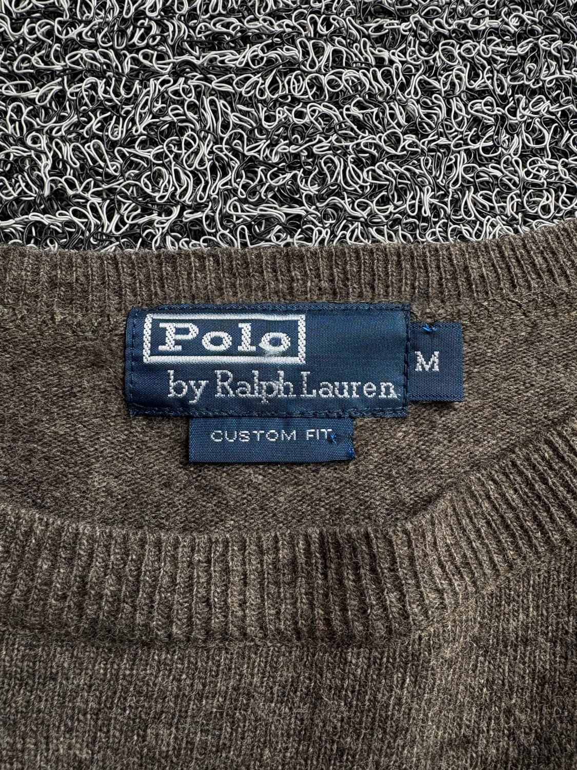 폴로 랄프로렌 성조기 빅로고 램스울 스웨터 2615 상품이미지3