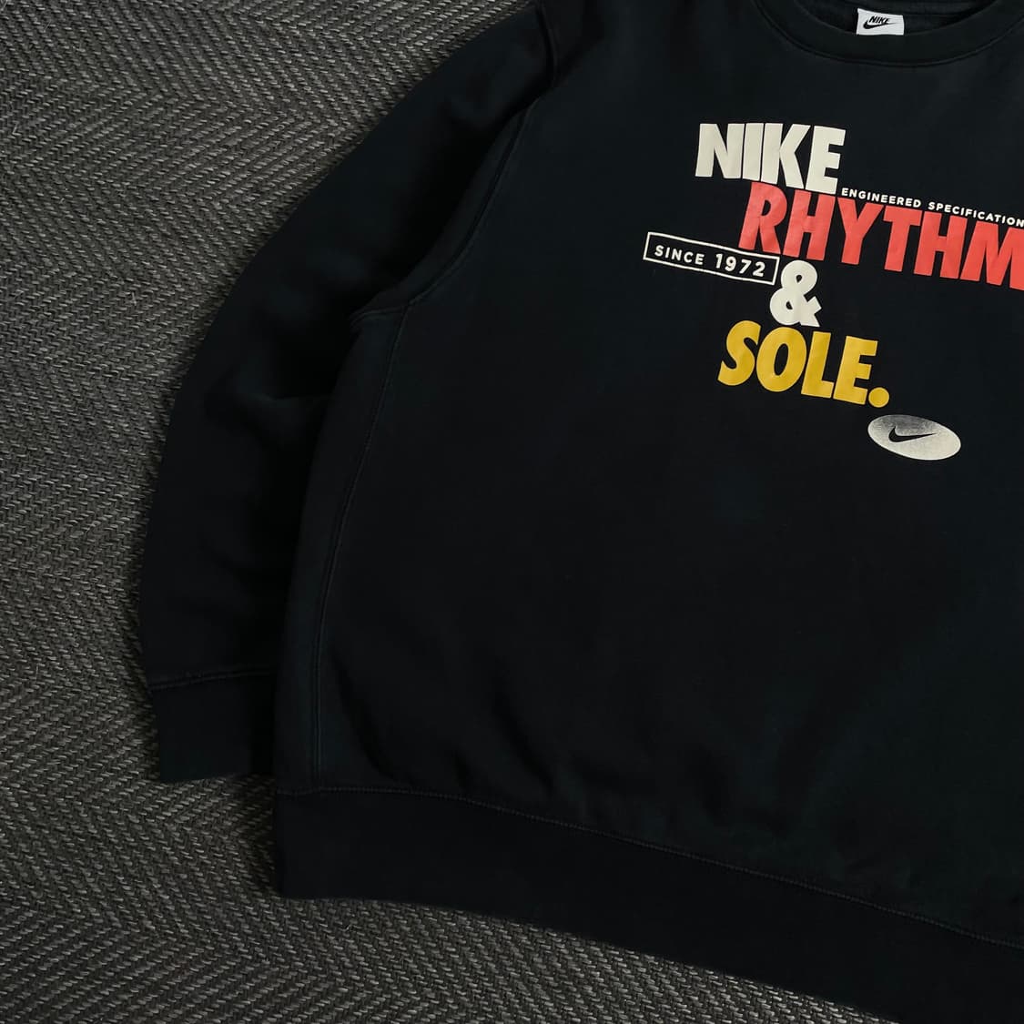 나이키 신형 리듬 앤 솔 빅로고 맨투맨 티셔츠 o 3895 상품이미지3