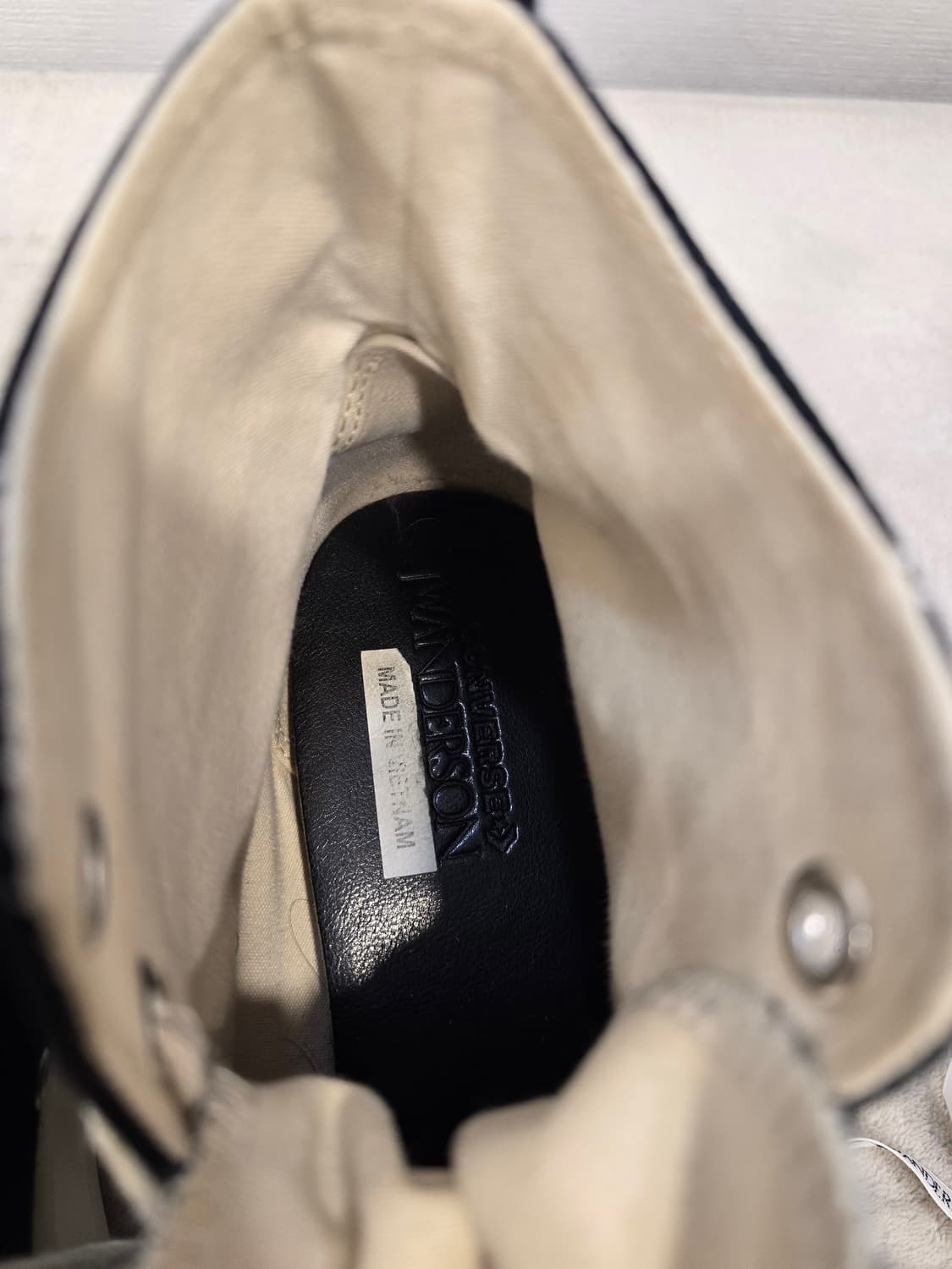 컨버스 런스타 하이크 JW 앤더슨 블랙 285 상품이미지6