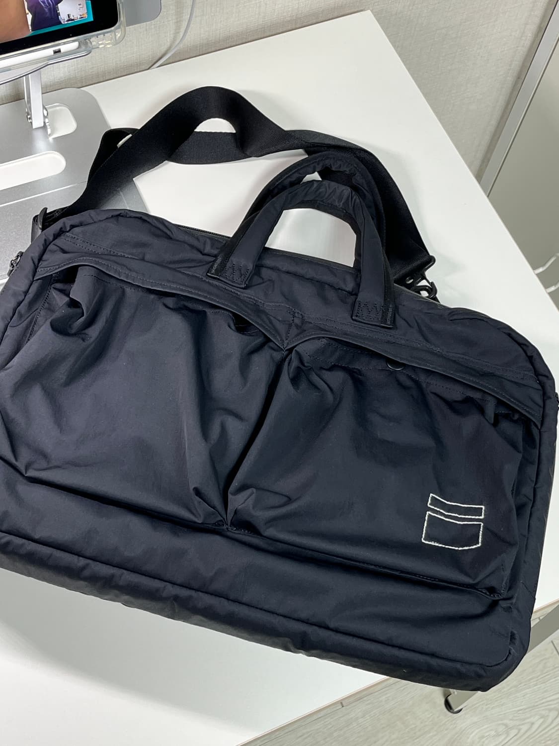 Blankof 리포터백 블랙 상품이미지1