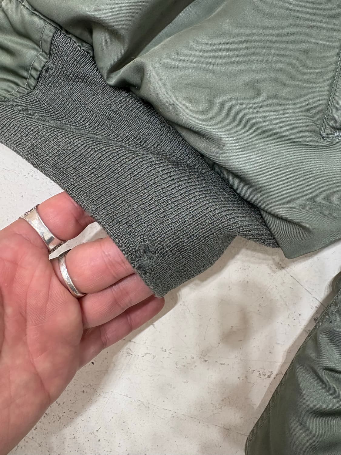 Rare!!! 60;s USAF MA-1 Flight Jacket. 상품이미지6