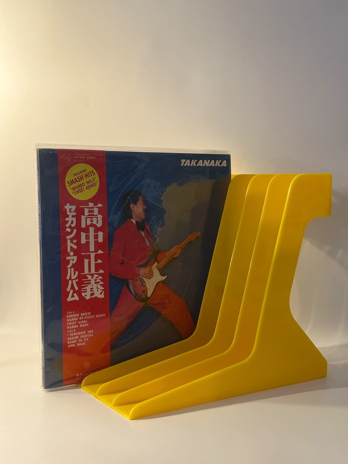 80’s 독일 빈티지 LP 스탠드 바이닐 수납 홀더 미드센츄리 오거나이저 상품이미지1