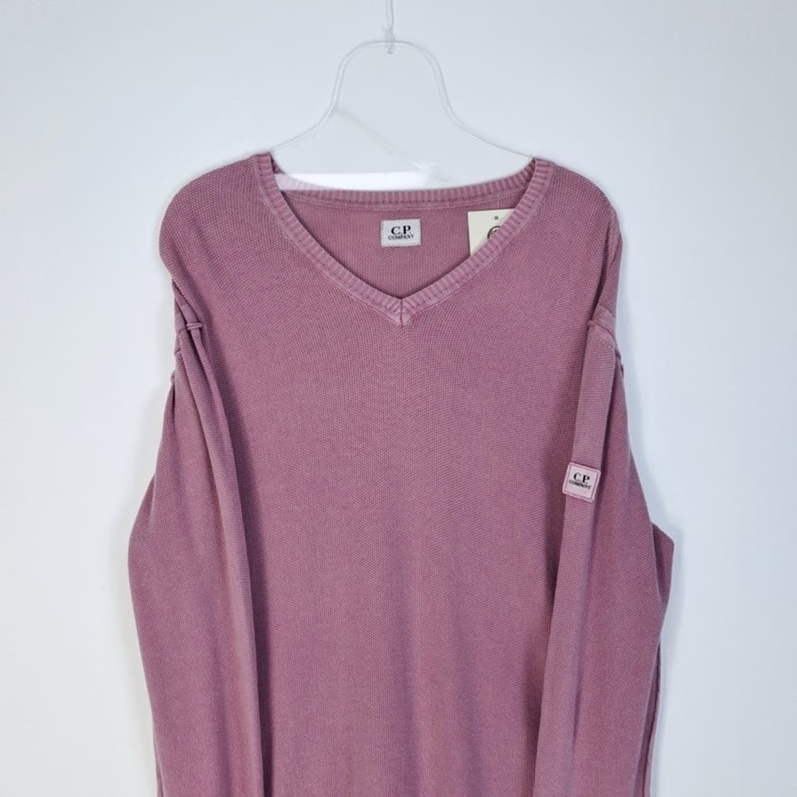 CP컴퍼니 사이드패치 타이핑 코튼니트 상품이미지3