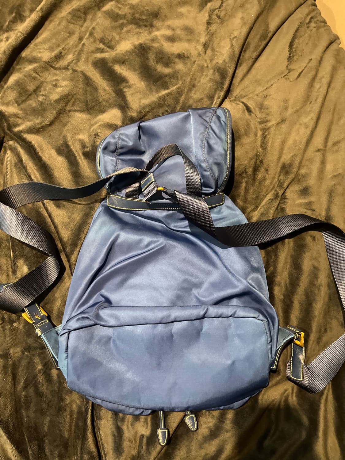 프라다 나일론 백팩 네이비 백화점 구매 정품 상품이미지7