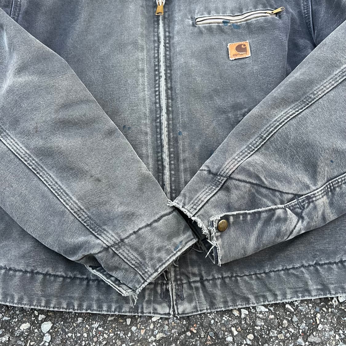 Carhartt Detroit jacket J97 PTL (M) 상품이미지8