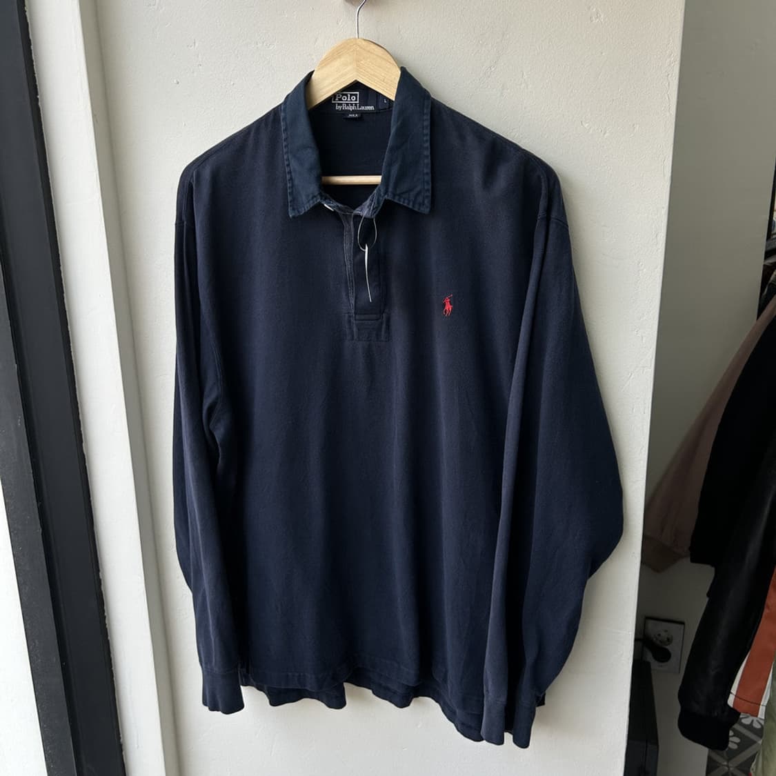 16502 - 폴로 랄프로렌 네이비 럭비티 상품이미지2
