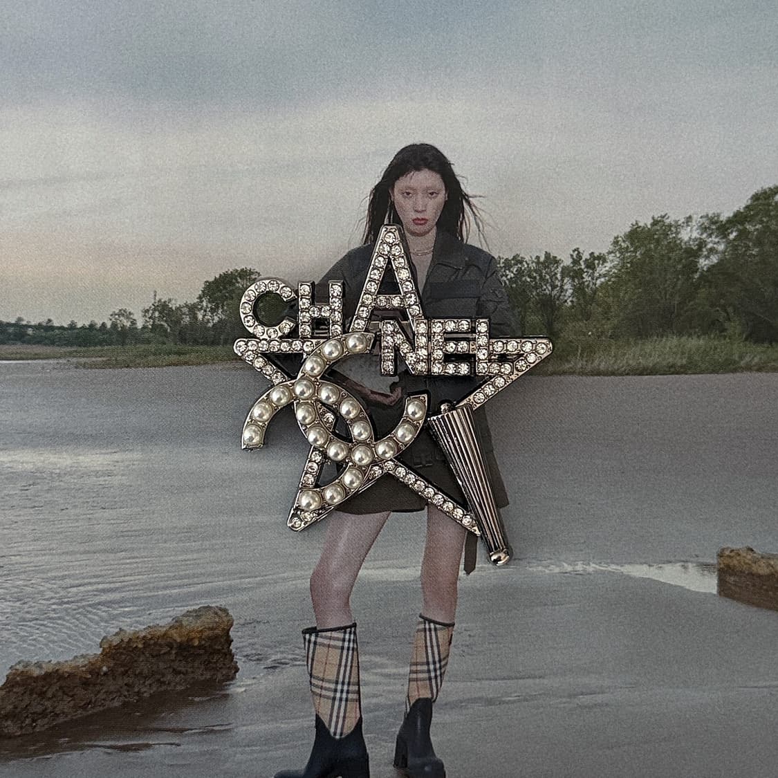 샤넬 락스타 CC 브로치 상품이미지1