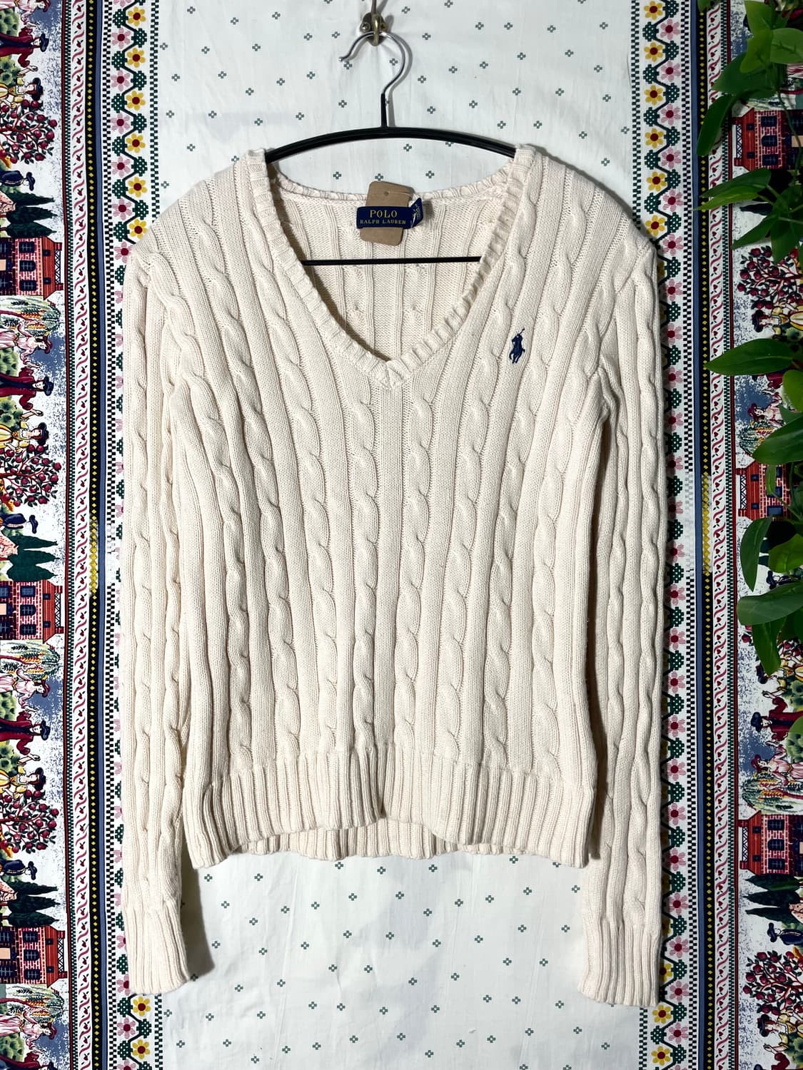 슬림핏 케이블 니트 상품이미지1