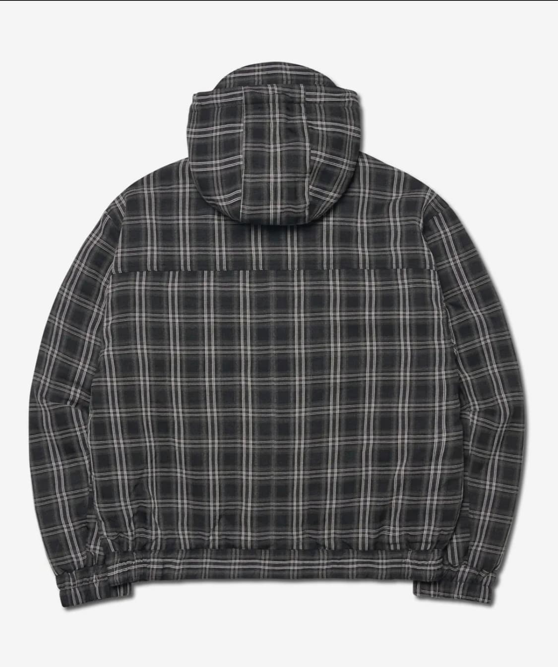 노매뉴얼 체크 후드자켓 상품이미지2