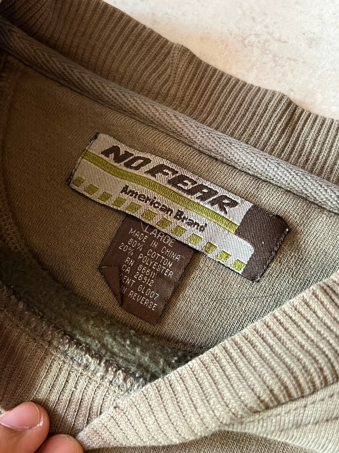 빈티지 NO FEAR 노피어 스웨트셔츠 상품이미지7