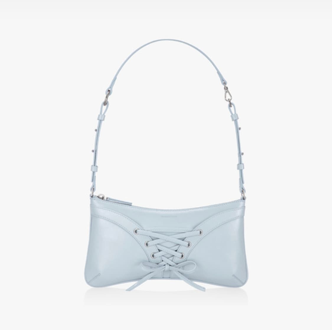 파인드카푸어 리본타이 숄더백 페일블루 상품이미지1