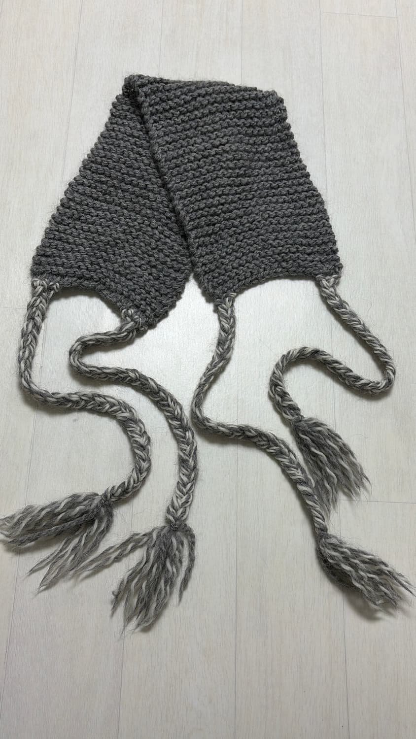 일본 핸드니트 페이스목도리 상품이미지3