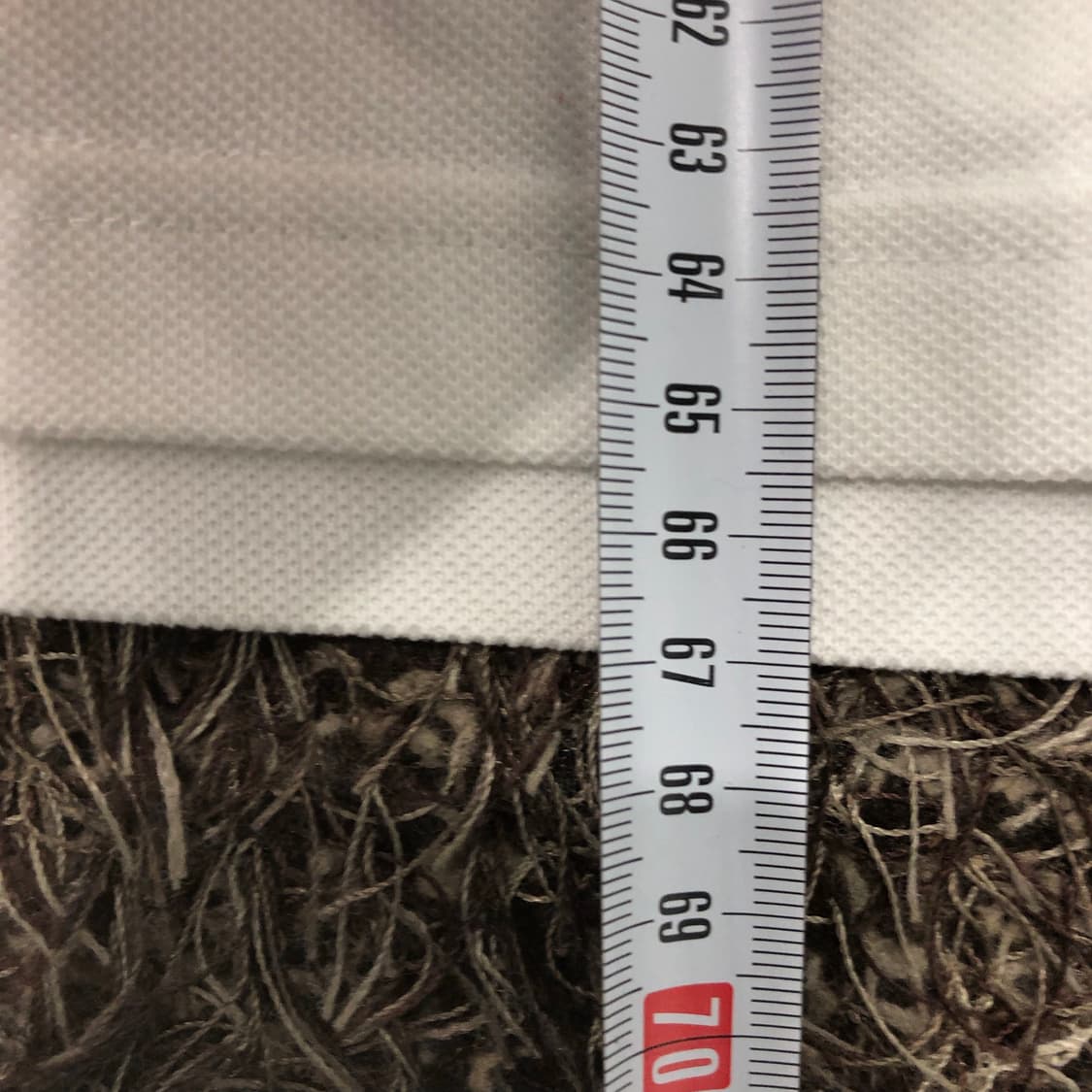 L 아디다스 삼선 화이트 카라 티셔츠 상품이미지6